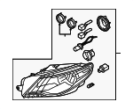 3C8941753E - Electrical: Headlamp Assembly for Volkswagen Image