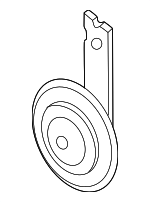 966103K001 - Electrical: Horn for Kia: Optima, Rio, Rondo, Sephia, Sorento, Soul, Spectra, Spectra5, Sportage Image