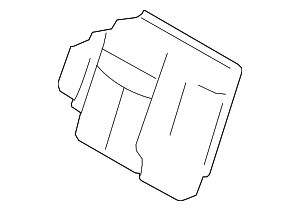 886209UF0E - : Seat Back Cover for Nissan: Murano Image