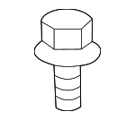 68029480AA - Emission System: Cooler Bolt for Jeep: Gladiator, Grand Cherokee, Liberty | Ram: 1500, 1500 Classic Image