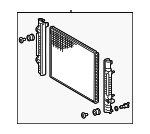 164100P300 - Cooling System: Radiator for Toyota: Tacoma Image