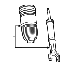 68318303AH - Suspension: Air Spring for Ram: 1500 Image