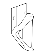 55077108AC - Body: Bumper Mount Bracket for Dodge: Ram 1500, Ram 2500, Ram 3500 Image