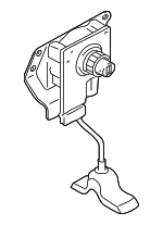 ZZD256720A - Body: Spare Carrier for Mazda: Tribute Image