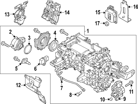 Electrical Components for 2024 Genesis Electrified G80 #0