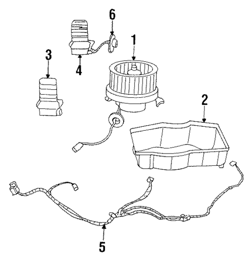 Automatic Temperature Controls for 2000 Chrysler LHS #0