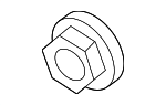 PAF902158 - Cooling System: Radiator Nut for Porsche Image