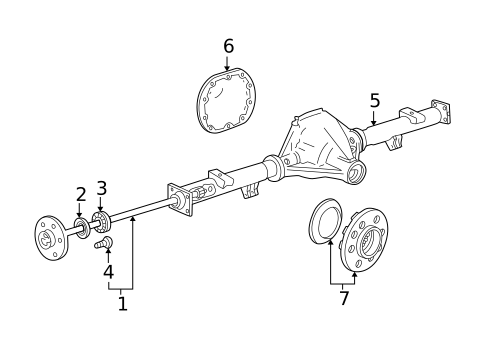 Bearings for 2002 Lincoln Blackwood #0