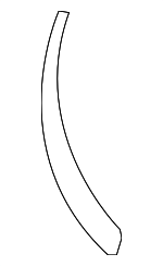 4E0807224DGRU - Body: Cover Molding for Audi Image