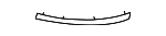 4E0807243A2ZZ - Body: Molding Strip for Audi Image