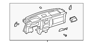 5530135290B0 - Body: Instrument Panel for Toyota: FJ Cruiser Image