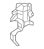 71206TBCA00 - : Air Guide for Honda: Civic Image