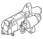 6312P5A505RM - : 1996-2004 Acura RL - Starter, Core ID (M002T84471R)(RMD) (Mitsubishi) for Acura: RL Image