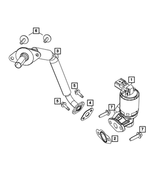 4861672AB - Emission Controls: Egr Tube for Mopar Image