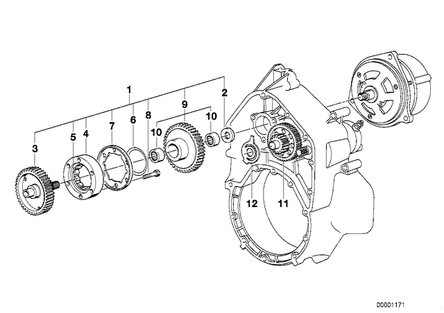 11261460665 - : Gear Wheel                for BMW-Motorrad Image