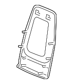 20926190 - Body: Seat Back Panel for Cadillac: Escalade EXT | Chevrolet: Avalanche, Silverado 1500, Silverado 2500 HD, Silverado 3500 HD | GMC: Sierra 1500, Sierra 2500 HD, Sierra 3500 HD Image