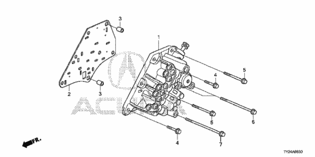 AT Manual Valve Body (6AT) for 2015 Acura RLX #0
