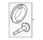 2730081880 - Universals &amp; Rear Axle: Ring &amp; Pinion for Suzuki: SX4 Image