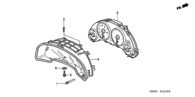 Meter Components for 2003 Acura RSX #0