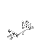 R3032701AA - Fuel: Fuel Injector, Remanufactured for Mopar Image