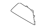 88033GG000RBQ - Body: Seat Back Panel Cap for Kia Image