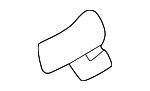 88016BC000RBQ - Body: Recline Knob for Kia Image