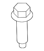 9XF002147L - Emission System: Egr Pipe Bolt for Mazda Image