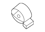 S55315182 - Emission Control: Exhaust Gas Re-circulation (Egr) Cooler Hose Clamp for Mazda Image