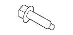 9XF002147L - Emission Control: Exhaust Gas Re-circulation (Egr) Tube Bolt for Mazda Image