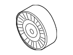 11287557851 - Cooling System: Idler Pulley for BMW: 1 Series M, 135i, 335i, 335i xDrive, 335is, 335xi, 535i, 535i GT, 535i xDrive, 535xi Image