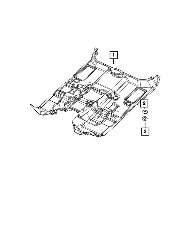 7QY28TX7AA - Interior Trim: Complete Floor Covering for Mopar Image