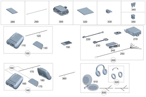 Electronics and Telematics for 2020 Mercedes-Benz GLC63 AMG S #0