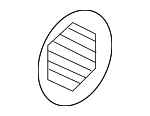 90669102087J69 - Body: Speaker Grille for MB Vans Image