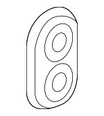 8712876010 - : AC &amp; Heater Assembly Grommet for Lexus: CT200h, HS250h, NX200t, NX300, NX300h Image