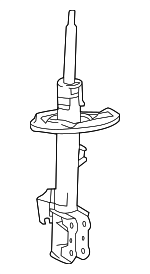 4851080A93 - : Strut for Lexus: RX350, RX350L, RX450hL Image