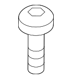 7149129258 - Body: Steering Wheel Radio Controls Screw for BMW Image