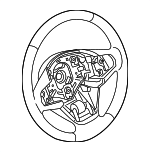 32306881301 - Steering: Steering Wheel for BMW Image