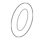 1533215 - Belts &amp; Cooling: ACDelcoâ„¢ Engine Coolant Outlet Gasket for Buick: Rainier | Chevrolet: Colorado, Trailblazer, Trailblazer EXT | GMC: Canyon, Envoy, Envoy XL | Hummer: H3, H3T Image