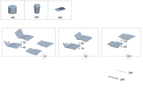 Interior Equipment for 2021 Mercedes-Benz S 500 #0