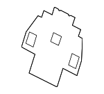 89345R0720 - Body: Seat Back Pad Pad for Kia: Carnival Image