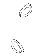 282922F075 - Cooling System: Inlet Hose Clamp for Genesis: G70 Image