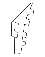 31488012 - Body: Inner Finish Panel Cap for Volvo: XC60 Image