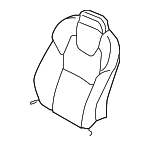 32248834 - : Seat Back Cover for Volvo Image
