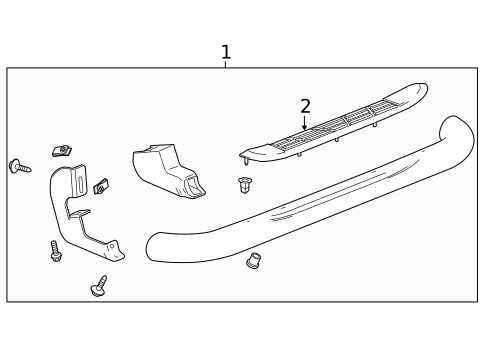 Running Board for 2008 Chevrolet Silverado 1500 #3
