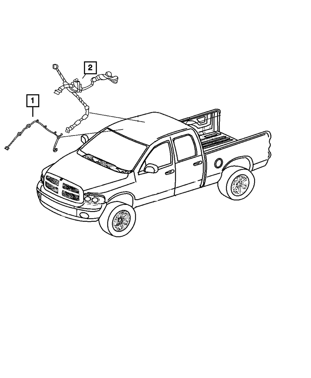 Header Wiring - Mopar (68309106AA)