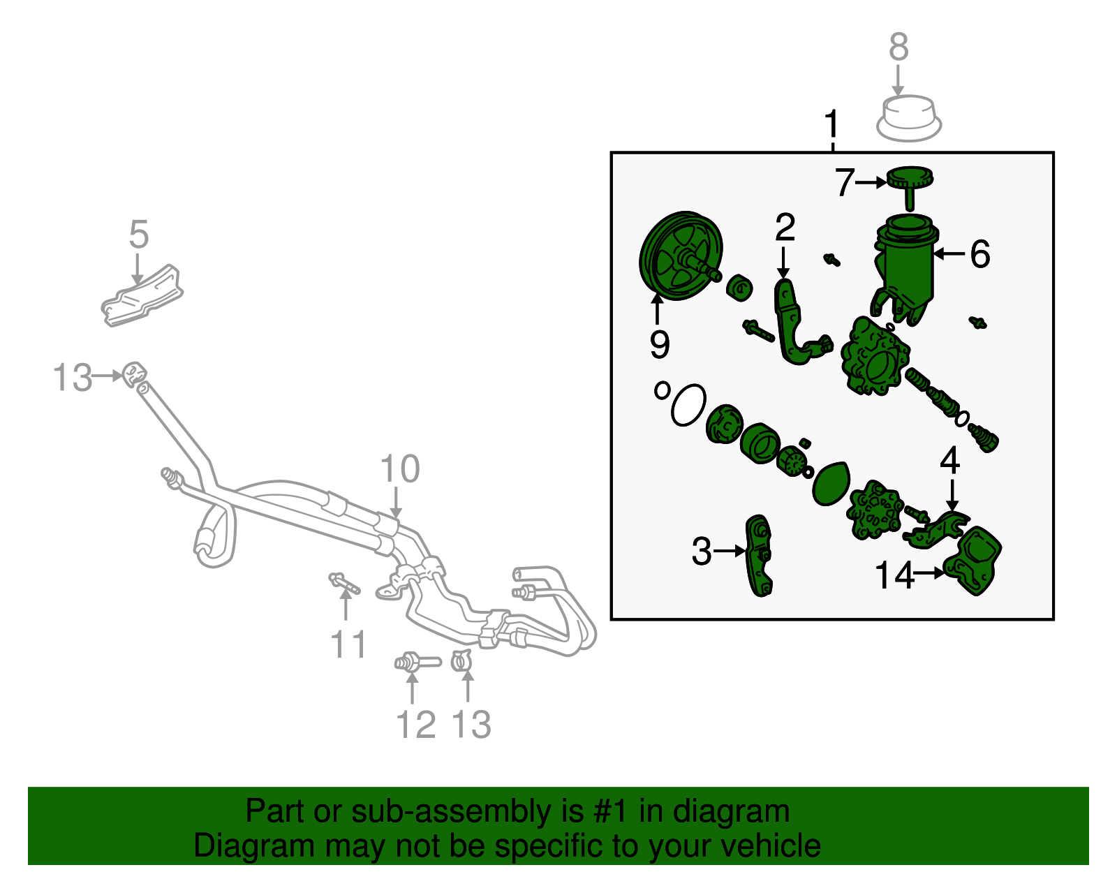 【ずんぐらー】 2004-2006 Scion xB Power Steering Pump 44310-52090 | Toyota