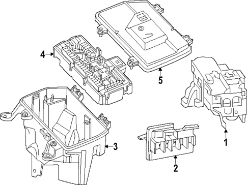 Fuse & Relay for 2025 Mercedes-Benz GLC63 AMG S E Performance #3