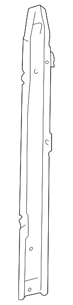 165340C030 - Belts &amp; Cooling: Radiator Support Side Panel for Toyota Image