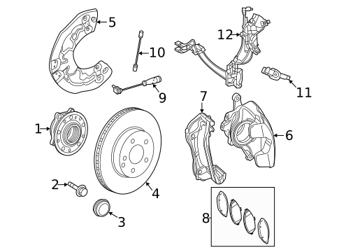 Anti-Lock Brakes for 2024 Mercedes-Benz CLE300 #0