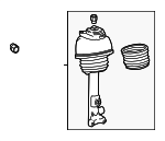 212320323864 - Suspension: Strut for Mercedes-Benz Image
